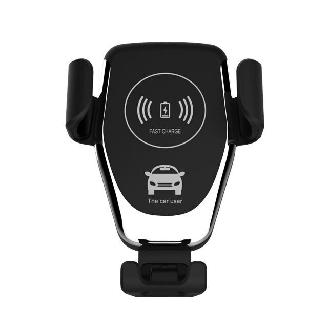 2in1 telefonihoidja ja juhtmevaba laadija; Autotelefoni hoidik ja juhtmeta laadija; Car phone holder and charger, LIVMAN D-01 hind ja info | Mobiiltelefonide hoidjad | kaup24.ee