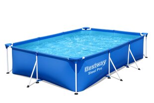 Bassein Bestway Steel Pro, 300cm x 201cm x 66cm hind ja info | Basseinid | kaup24.ee