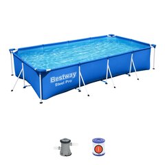 Bassein Bestway Steel Pro, 400cm x 211cm x 81cm цена и информация | Бассейны | kaup24.ee