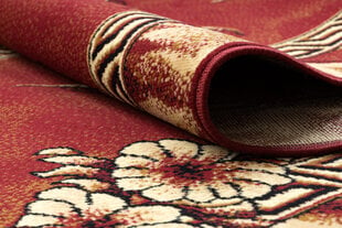 Rugsx ковровая дорожка BCF Trio, бордовая, 120 см цена и информация | Ковры | kaup24.ee
