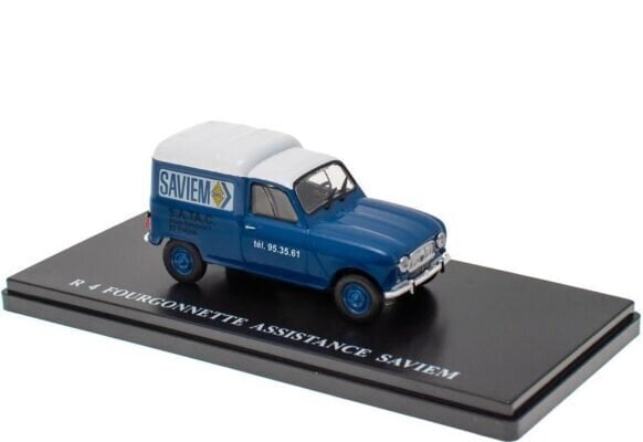 RENAULT R 4 FOURGONNETTE ASSISTANCE SAVIEM 1967 ALTAJA 1:43 RPA056 hind ja info | Mudelautode kollektsioneerimine | kaup24.ee