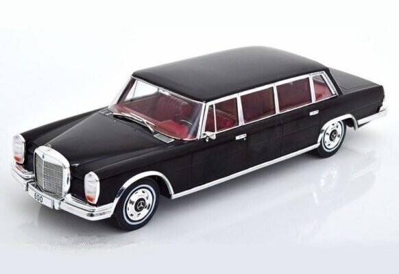 Mercedes 600 W100 Pullman 1969 Black 1:18 MCG MCG18187 hind ja info | Mudelautode kollektsioneerimine | kaup24.ee