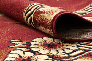 Rugsx ковровая дорожка BCF Trio, бордовая, 150 см цена и информация | Ковры | kaup24.ee