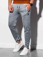 спортивные штаны P902 - серый меланж цена и информация | Мужские брюки | kaup24.ee