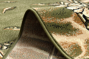 Rugsx ковровая дорожка BCF Trio, зелёная, 60 см цена и информация | Ковры | kaup24.ee