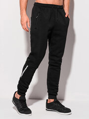 спортивные штаны P1282 - черные цена и информация | Мужские брюки | kaup24.ee