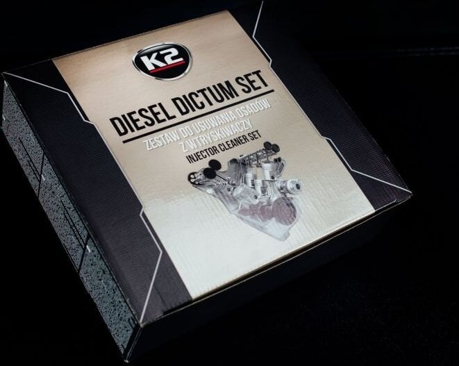 Sissepritsesüsteemi puhastuskomplekt K2 Diesel Dictum, 500 ml hind ja info | Kütuse- ja õlilisandid | kaup24.ee