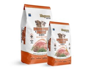 Kuivtoit koertele Magnum Dog Iberian Pork & Chicken, 12 kg hind ja info | Kuivtoit koertele | kaup24.ee