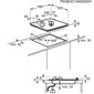 Electrolux EGS6436RK hind ja info | Pliidiplaadid | kaup24.ee