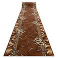 Rugsx ковровая дорожка BCF Trio, коричневая, 80 см