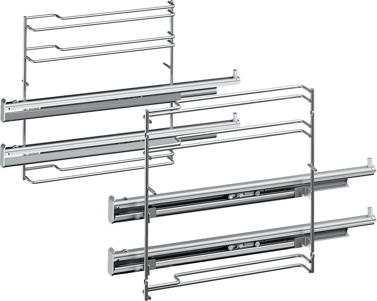 Elektriahju siinid Siemens HZ638270 oven part/accessory Oven rail Silver hind ja info | Kodumasinate lisatarvikud | kaup24.ee