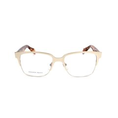 Naiste Prilliraam Alexander McQueen AMQ-4257-8SO Kuldne Havana hind ja info | Prillid | kaup24.ee