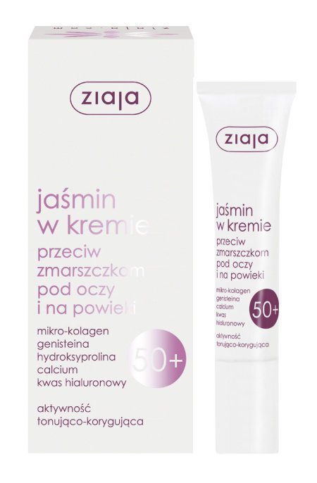 Ziaja Jaśmin 50+ silmakreem 15 ml hind ja info | Silmakreemid, seerumid | kaup24.ee