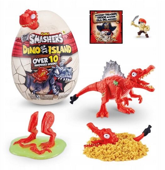 Dinosauruse muna üllatusega Smashers Dino Island hind ja info | Poiste mänguasjad | kaup24.ee