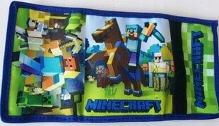 Minecraft Steve sportlik kokkupandav rahakott lastele hind ja info | Laste aksessuaarid | kaup24.ee