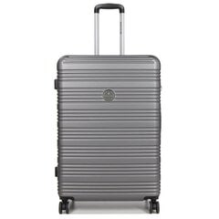 Дорожный чемодан Airtex 805/28, серый цена и информация | Чемоданы, дорожные сумки | kaup24.ee