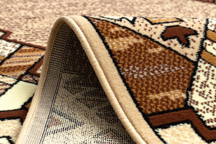 Rugsx ковровая дорожка BCF Baryton, бежевая, 80 см цена и информация | Ковры | kaup24.ee