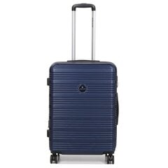 Дорожный чемодан Airtex, синий, 805/24 цена и информация | Чемоданы, дорожные сумки | kaup24.ee