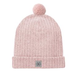 шапка зима 2022 розовая цена и информация | Шапки, перчатки, шарфы для девочек | kaup24.ee