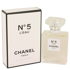 Chanel No.5 L´Eau EDT naistele 35 ml цена и информация | Женские духи | kaup24.ee