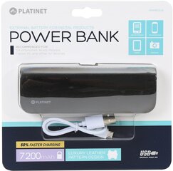 Akupank Platinet 7200mAh цена и информация | Зарядные устройства Power bank | kaup24.ee