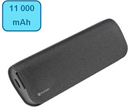 Akupank Platinet 11000mAh, must hind ja info | Akupangad | kaup24.ee