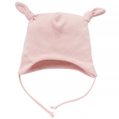Müts roosa цена и информация | Шапки, перчатки, шарфики для новорожденных | kaup24.ee