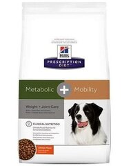 Kuivtoit koertele Hill's Prescription Diet Canine Metabolic + Mobility, 4 kg цена и информация | Сухой корм для собак | kaup24.ee