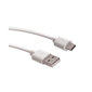 Forever cable USB - USB-C 1,0 m 2A white hind ja info | Mobiiltelefonide kaablid | kaup24.ee