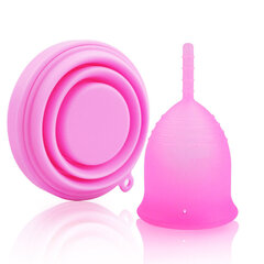 Комплект менструальной чаши Dark Red Brand, розовый 20 мл цена и информация | Товары гигиены | kaup24.ee