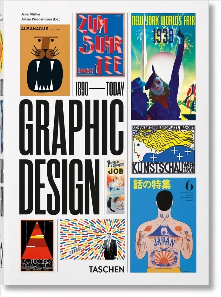 History of Graphic Design. 40th Ed. Multilingual edition hind ja info | Kunstiraamatud | kaup24.ee