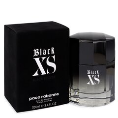 Мужская парфюмерия Paco Rabanne Black XS EDT (100 ml) цена и информация | Мужские духи | kaup24.ee