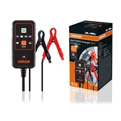 Зарядное устройство для аккумуляторов Osram 901 1A 6В/12В цена и информация | OSRAM Аккумуляторы и зарядные устройства | kaup24.ee