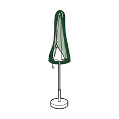 Чехол для зонта Altadex Пляжный зонт полиэтилен Зеленый цена и информация | Зонты, маркизы, стойки | kaup24.ee