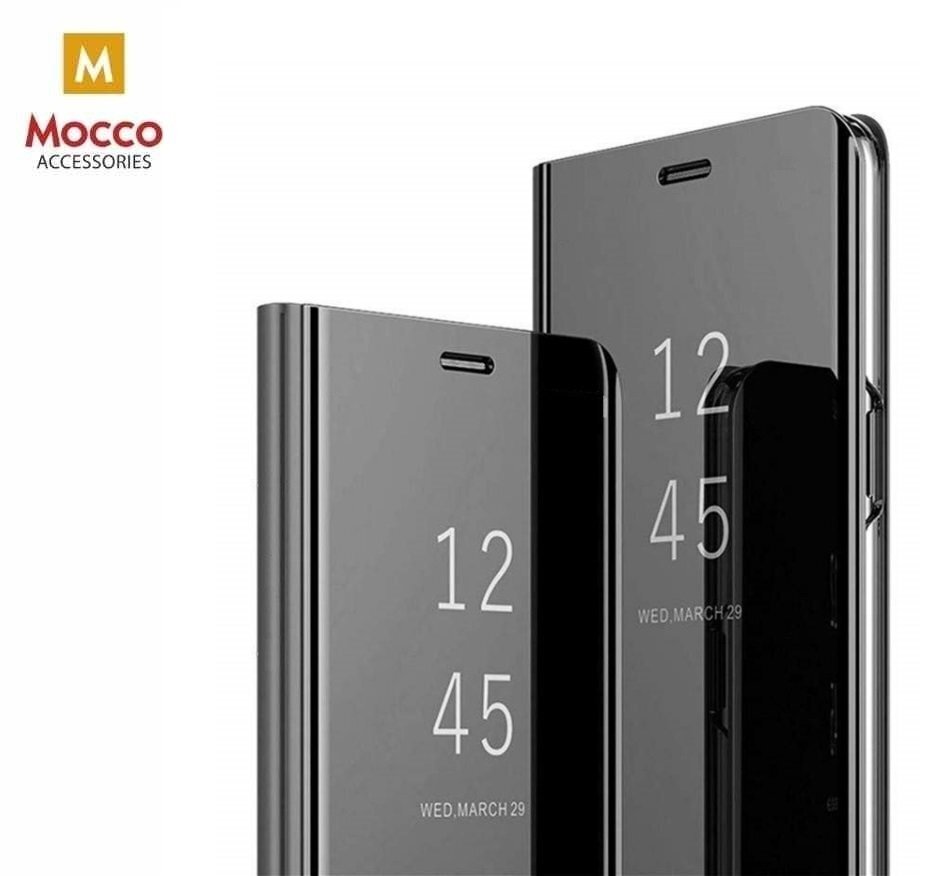 Mocco Clear View skirtas Xiaomi Redmi Note 8, juodas hind ja info | Telefoni kaaned, ümbrised | kaup24.ee