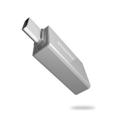 Адаптер Remax RA-OTG1 Premium (Type-C to USB 3.0), серебряного цвета цена и информация | Адаптеры и USB-hub | kaup24.ee