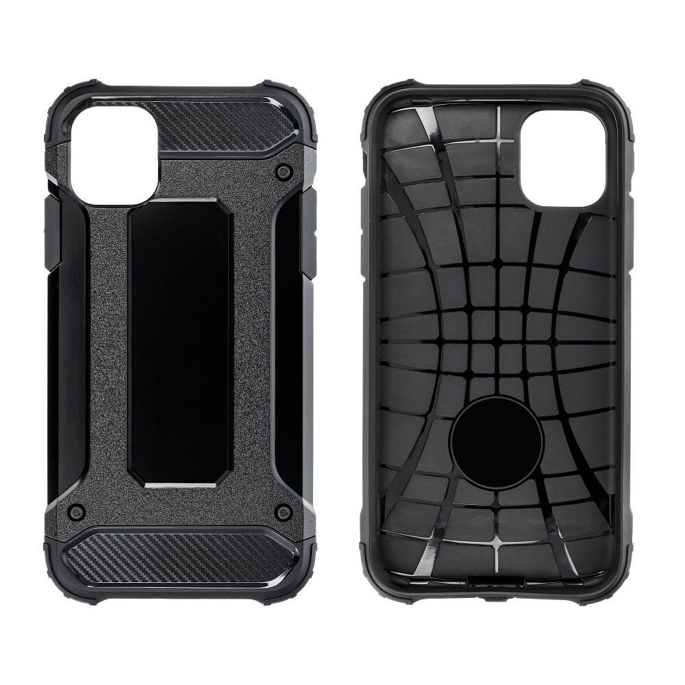 Mocco Trust Armored Shockproof Carbon skirtas Samsung Galaxy S23 Ultra, juodas цена и информация | Telefoni kaaned, ümbrised | kaup24.ee