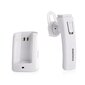 Remax RB-T6C Car Multipoint / HD Balss / A2DP / Bluetooth 4.1 Wireless Headset EarPhone with Charging Dock White цена и информация | Käed-vabad seadmed | kaup24.ee