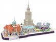 3D pusle Varssavi 126 tükki цена и информация | Pusled | kaup24.ee