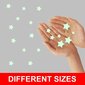 Glow in the Dark Stars vinüülist seinakleebised - 850 tk цена и информация | Seinakleebised | kaup24.ee