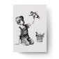 Seinaplakat Banksy Graffiti Boy Interior Decor - 100 x 71 cm цена и информация | Seinakleebised | kaup24.ee