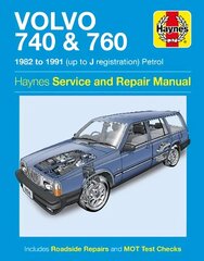 Volvo 740 & 760 Owner's Workshop Manual hind ja info | Reisiraamatud, reisijuhid | kaup24.ee