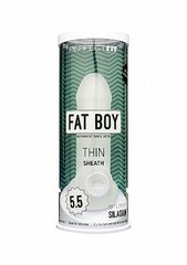 Фаллоимитатор Fat Boy Thin 14 см, прозрачный цена и информация | Эрекционные кольца, насадки на пенис | kaup24.ee