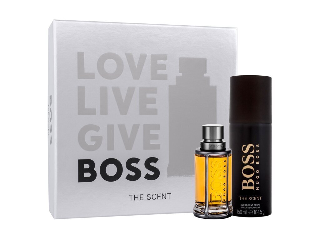 Komplekt Hugo Boss Fragrance The Scent for Scent: tualettvesi EDT, 50ml +  deodorant, 150ml цена | kaup24.ee