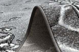 Rugsx ковровая дорожка BCF Morad Trio, серая, 60 см цена и информация | Ковры | kaup24.ee