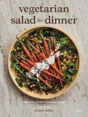 Vegetarian Salad for Dinner: Inventive Plant-Forward Meals цена и информация | Книги рецептов | kaup24.ee