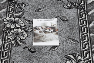 Rugsx ковровая дорожка BCF Morad Trio, серая, 70 см цена и информация | Ковры | kaup24.ee