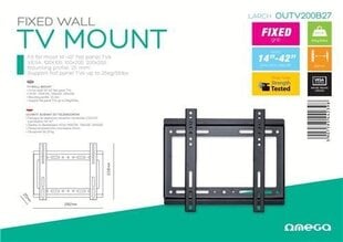 Omega teleri seinakinnitus OUTV200B27 hind ja info | Teleri seinakinnitused ja hoidjad | kaup24.ee