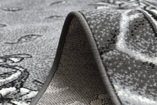 Rugsx ковровая дорожка BCF Morad Trio, серая, 80 см цена и информация | Ковры | kaup24.ee