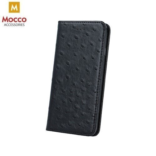 Mocco Smart Dots Book Case For Apple iPhone X Black hind ja info | Telefoni kaaned, ümbrised | kaup24.ee